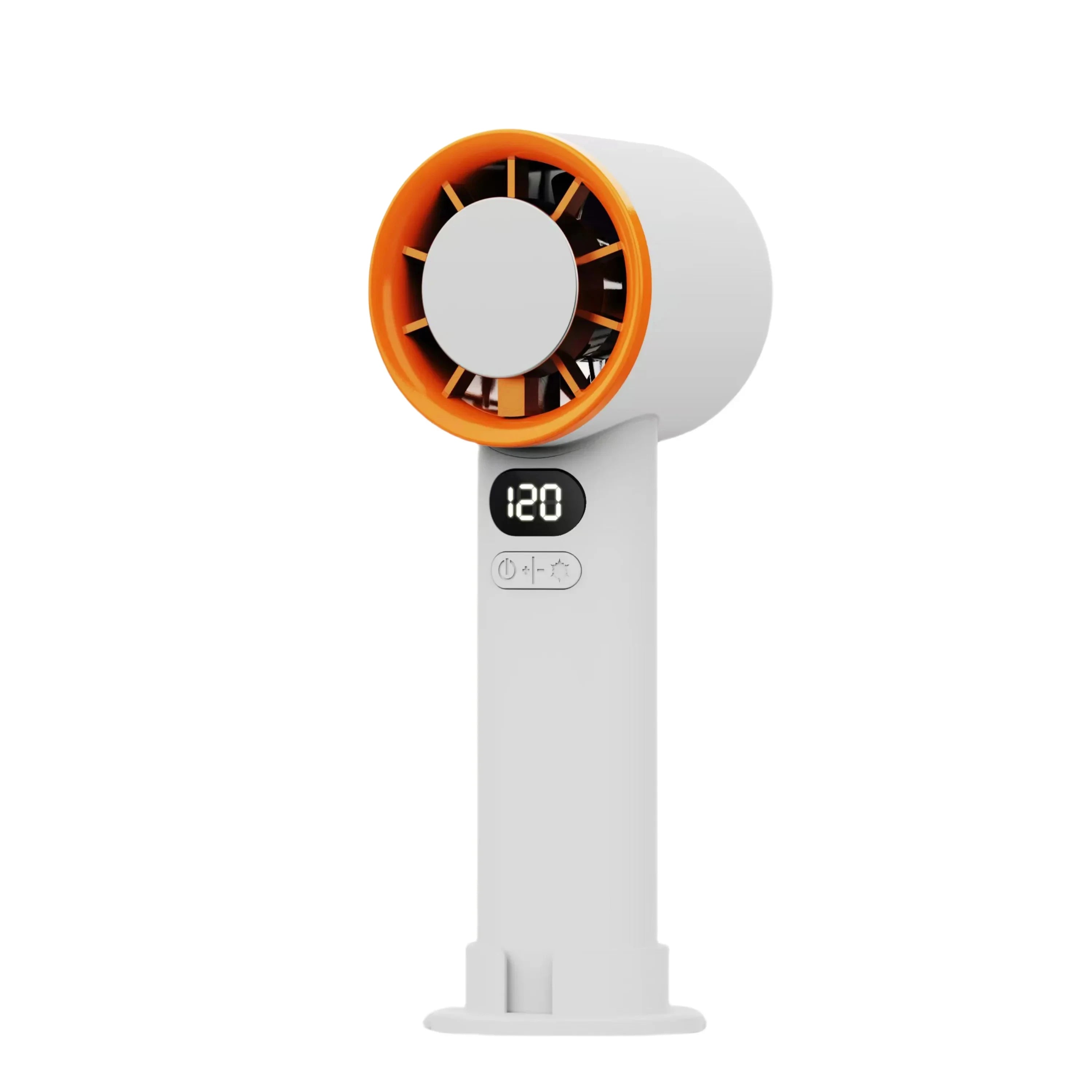 Mini Handheld Fan 120 Speed Portable Bladeless Desktop Fans Rechargeable Instant Cooling With Ice Mode For Men Women New